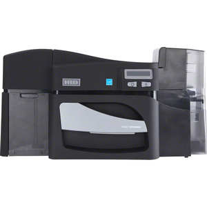 Fargo DTC4500E Desktop Dye Sublimation/Thermal Transfer Printer - Color - Card Print - Ethernet - USB - Black, Gray