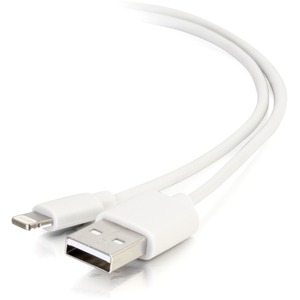 C2G 1m Lightning Cable - USB A to Lightning Cable - Charging Cable