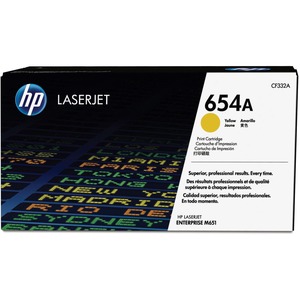 654A Yellow Original LaserJet Toner Cartridge