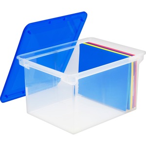Heavy Duty Plastic Stackable File Totes - Click Image to Close