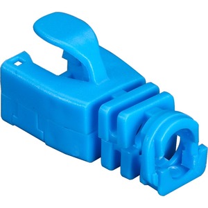 Black Box Snap-On Snagless Cable Boot - Blue, 50-Pack - Cable Boot - Blue - 50 - 5.50" Length