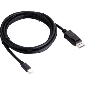 ViewSonic Mini Displayport Cable, Male to Male 6ft - Mini Displayport Cable, Male to Male 6ft