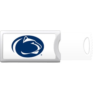 Centon 32GB Push USB 2.0 Penn State University - 32 GB - USB 2.0 - 5 Year Warranty