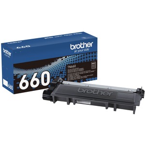 Brother Genuine TN660 High Yield Black Toner Cartridge - Laser - High Yield - Black - 1 Each