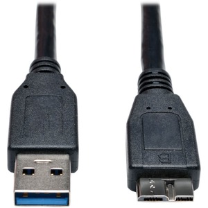 Tripp Lite by Eaton 3ft USB 3.0 SuperSpeed Device Cable USB-A Male to USB Micro-B Male Black