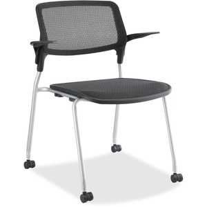 Fixed Arms Stackable Guest Chairs