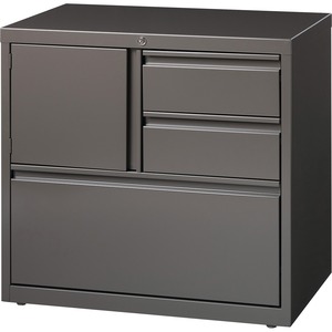 30" 3 Drawer Center Brown Lateral File - Click Image to Close