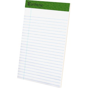 Recycled Perforated Jr. Legal Rule Pads