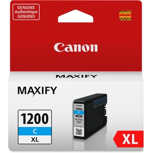 Canon PGI-1200 XL Original Ink Cartridge - Inkjet - High Yield - 900 Pages - Cyan - 1 / Pack