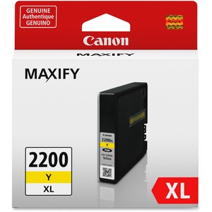 Canon PGI-2200 XL Original Ink Cartridge - Inkjet - High Yield - 1500 Pages - Yellow - 1 / Pack