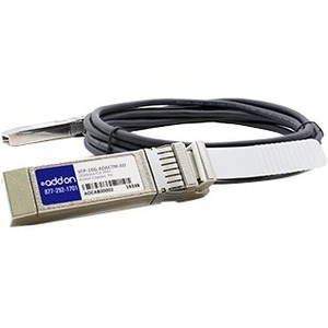 AddOn MSA and TAA Compliant 10GBase-CU SFP+ to SFP+ Direct Attach Cable (Active Twinax, 5m)