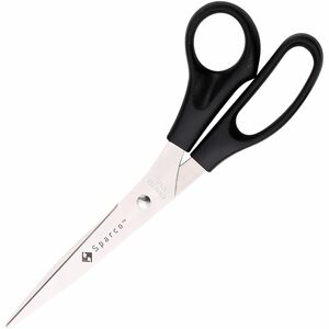 8" Bent Multipurpose Scissors - Click Image to Close