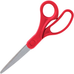 8" Bent Multipurpose Scissors - Click Image to Close