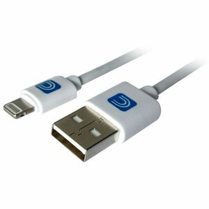 Comprehensive Lightning Male to USB A Male Cable White 3ft