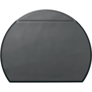 Semi-Circular Desk Pad with Overlay