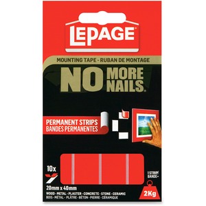 No More Nails Mounting Tape Permanent Strips