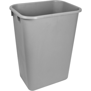 Gray 41QT/39L Plastic Waste Basket