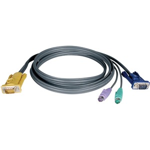 Tripp Lite by Eaton PS/2 (3-in-1) Cable Kit for NetDirector KVM Switch B020-Series and KVM B022-Series 25 ft. (7.62 m)