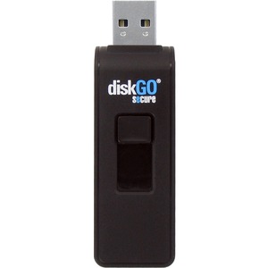 EDGE 16GB DiskGo Secure Pro USB 3.0 Flash Drive - 16 GB - USB 3.0 - 256-bit AES - Lifetime Warranty