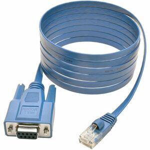 Tripp Lite by Eaton RJ45 to DB9F Cisco Serial Console Port Rollover Cable 6 ft. (1.83 m)