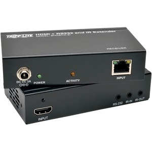 Tripp Lite by Eaton HDBaseT Class B (HDBaseT-Lite) HDMI Over Cat5e/6/6a Extender Kit Serial & IR Control 4K x 2K 30 Hz UHD / 1080p 60 Hz Up to 230 ft. (70 m) TAA