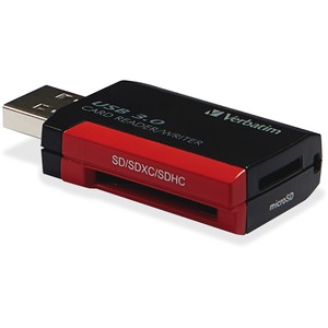 Pocket Card Reader, USB 3.0 - Black