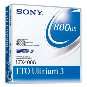 Sony LTO Ultrium 3 Tape Cartridge - LTO Ultrium LTO-3 - 400GB (Native) / 800GB (Compressed) - 1 Pack