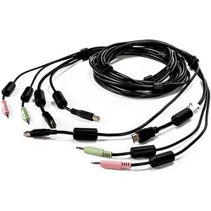 AVOCENT KVM Cable - 10 ft, Single Display, HDMI, 1 x USB, 2 x Audio, Standard KVM cable