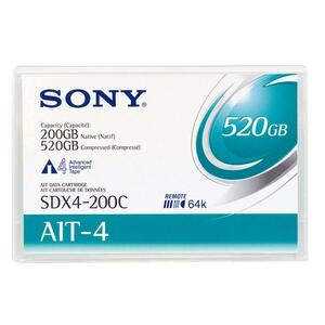 Sony AIT-4 Tape Cartridge - AIT AIT-4 - 200GB (Native) / 520GB (Compressed)