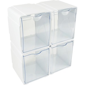 Tilt Bin Interlocking Storage Organizer - Click Image to Close