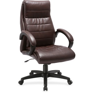 Deluxe High-back Leather Chair - Click Image to Close