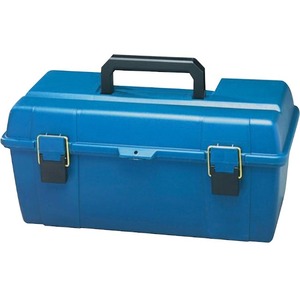 Hamilton Buhl Carrying Case Audio Listening Center - Blue - Plastic Body - Handle - Small Size