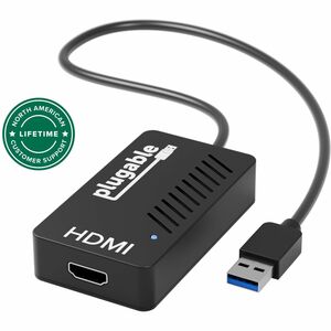 Plugable USB 3.0 to DisplayPort 4K UHD (Ultra-High-Definition)