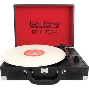 boytone Mobile Briefcase Turntable BT_101TBBK