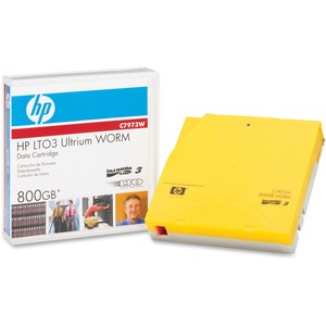HP Ultrium 800 GB WORM Data Cartridge - LTO Ultrium LTO-3 - 400GB (Native) / 800GB (Compressed)