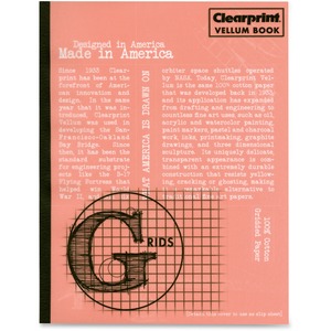 Gridded Paper Vellum Book - Click Image to Close