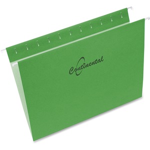 Green Letter Size Hanging Folders - Click Image to Close