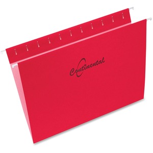 Red Letter Size Hanging Folders