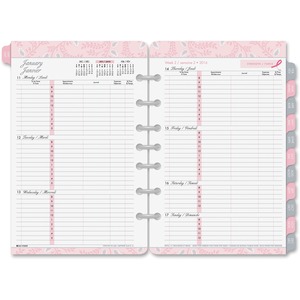 2PPW Pink Ribbon Planner Refill Pages - Click Image to Close
