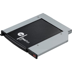 CRU DataPort DP27 Drive Bay Adapter Internal - Black - 1 x Total Bay - 1 x 2.5" Bay - Metal