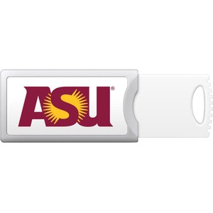 OTM Arizona State University Push USB Flash Drive, Classic - 32 GB - USB 2.0 - 5 Year Warranty