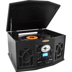 PyleHome PTCDS7UBTB Record/CD/Cassette Turntable