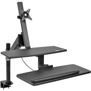 Tripp Lite by Eaton WorkWise Height-Adjustable Sit-Stand Workstation Single-Monitor Clamp-on