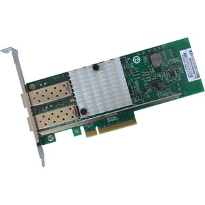 HP Compatible 614203-B21 - PCI Express x8 Network Interface Card (NIC) 2x Open SFP+ Ports Intel 82599 Chipset Based