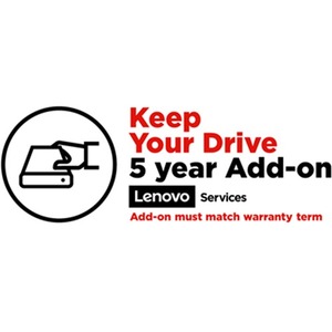 Lenovo Keep Your Drive (Add-On) - 5 Year - Service - On-site - Maintenance - Parts & Labor