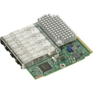 Supermicro 4-Port 10 Gigabit Ethernet Adapter - 4 Port(s) - Optical Fiber - 10GBase-X