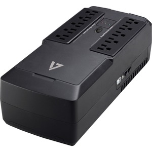 V7 UPS 550VA Desktop with 10 Outlets (UPS1DT550-1N)