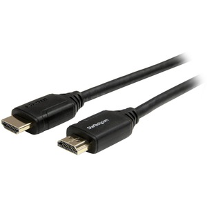 StarTech.com 6ft (2m) Premium Certified HDMI 2.0 Cable with Ethernet, High Speed Ultra HD 4K 60Hz HDMI Cable HDR10, UHD HDMI Monitor Cord