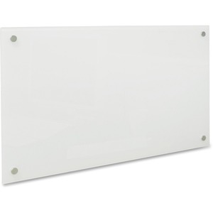 Infinity Magnetic Glass Cubicle Board, 30" x 18"