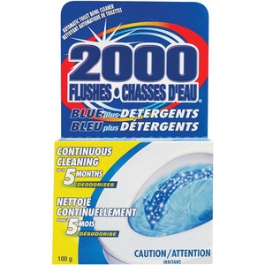 2000 Flushes Blue Automatic Toilet Bowl Cleaner - Click Image to Close